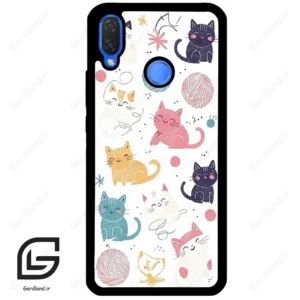 قاب گوشی هوآوی نوا 3i (Huawei Nova 3i ) طرح گربه کد 2620