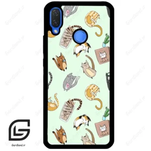 قاب گوشی هوآوی نوا 3i (Huawei Nova 3i ) طرح گربه کد 2622