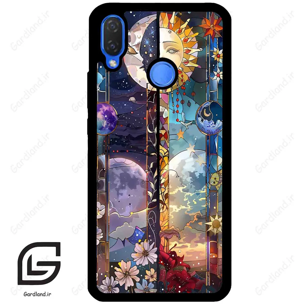 قاب گوشی هوآوی نوا 3i (Huawei Nova 3i ) طرح ماه کد 2695