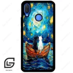 قاب گوشی هوآوی نوا 3i (Huawei Nova 3i ) طرح گربه کد 2727