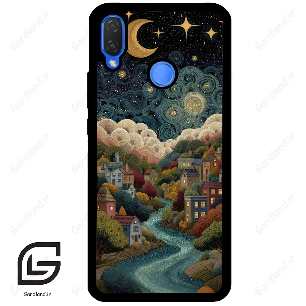 قاب گوشی هوآوی نوا 3i (Huawei Nova 3i ) طرح دهکده کد 2736