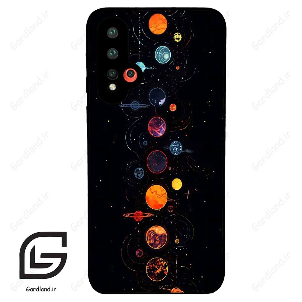 قاب گوشی هوآوی نوا 5 (Huawei Nova 5-5Pro ) طرح کهکشان کد 2062
