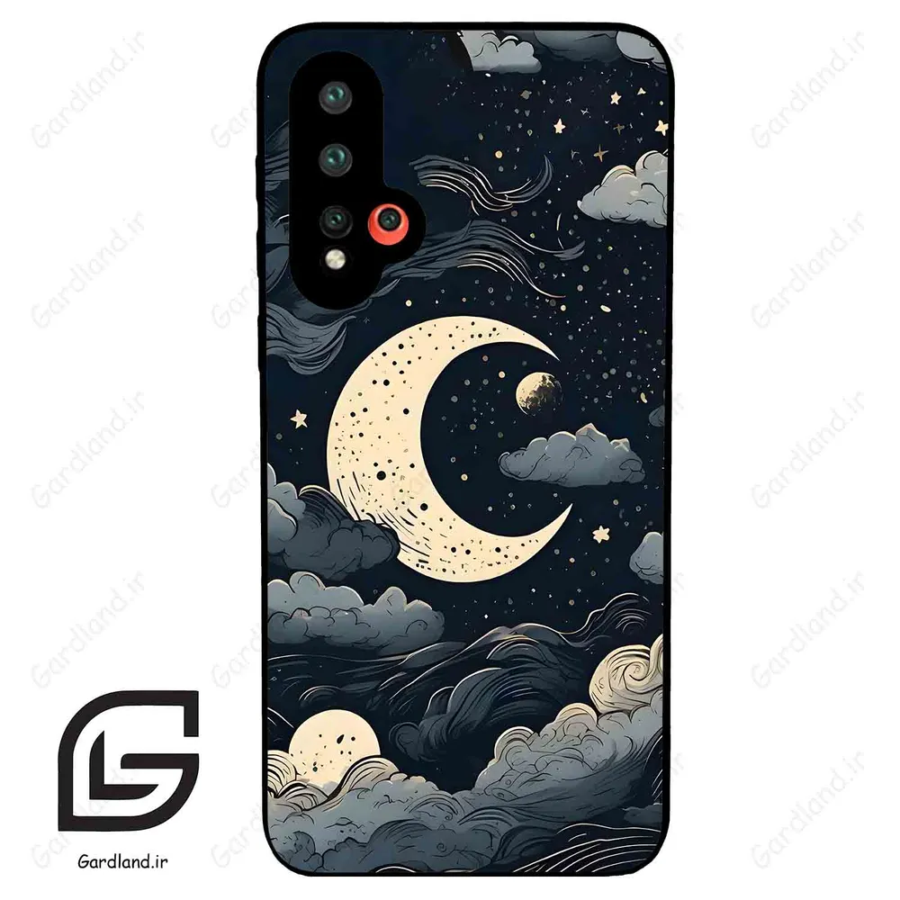 قاب گوشی هوآوی نوا 5 (Huawei Nova 5-5Pro ) طرح ماه کد 2173