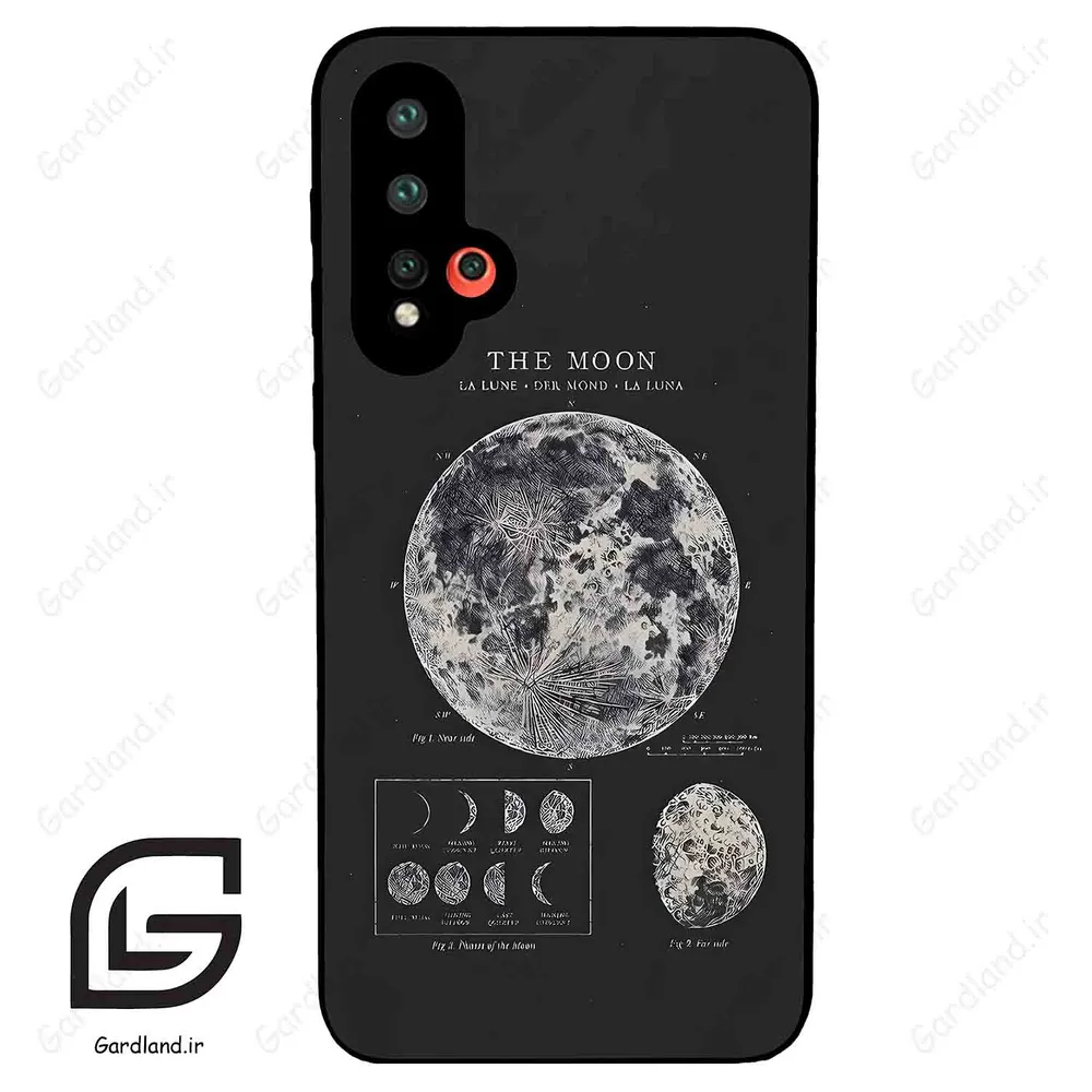 قاب گوشی هوآوی نوا 5 (Huawei Nova 5-5Pro ) طرح ماه کد 2175