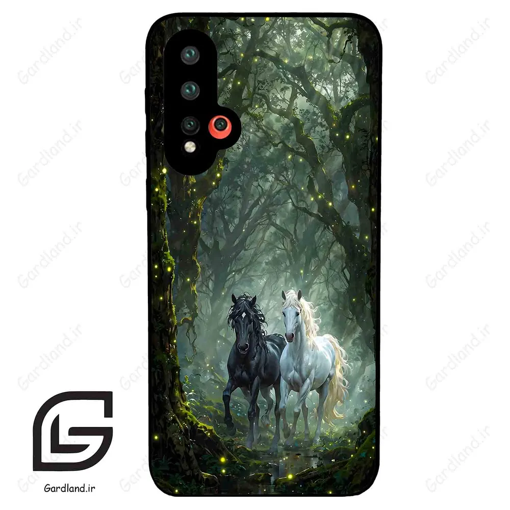 قاب گوشی هوآوی نوا 5 (Huawei Nova 5-5Pro ) طرح اسب کد 2184