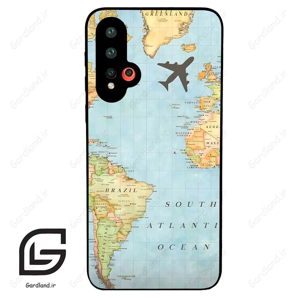 قاب گوشی هوآوی نوا 5 (Huawei Nova 5-5Pro ) طرح نقشه کد 2243