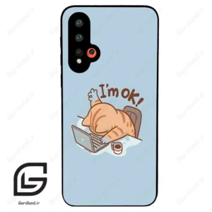 قاب گوشی هوآوی نوا 5 (Huawei Nova 5-5Pro ) طرح گربه کد 2297