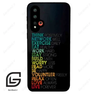 قاب گوشی هوآوی نوا 5 (Huawei Nova 5-5Pro ) طرح متن کد 2332