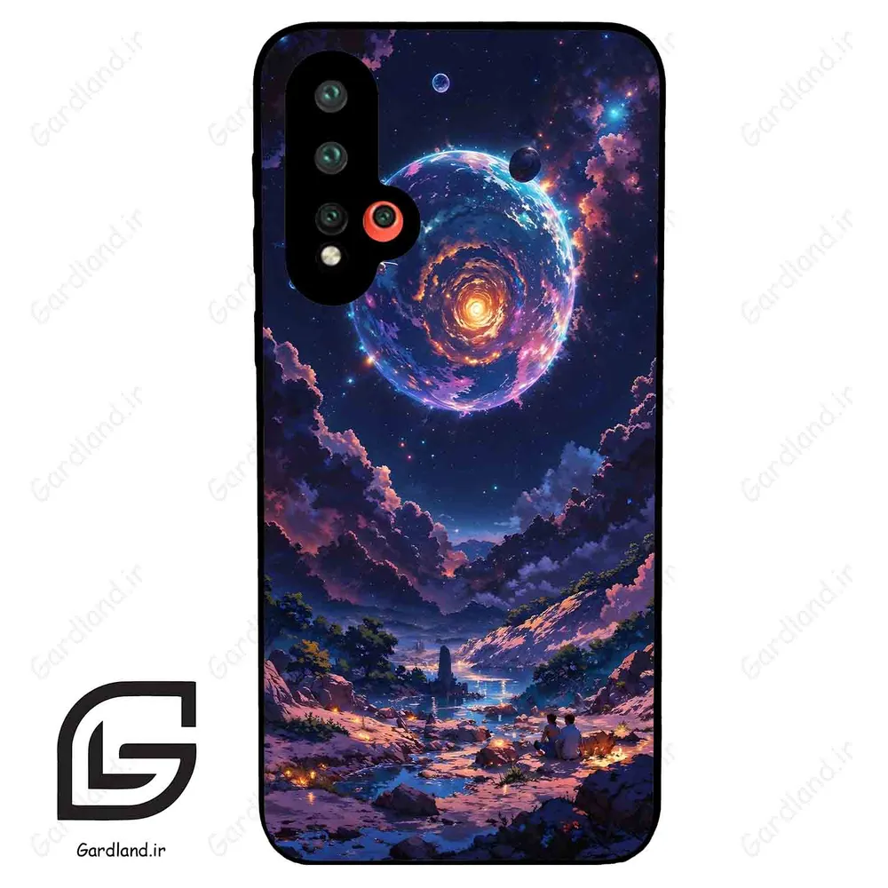 قاب گوشی هوآوی نوا 5 (Huawei Nova 5-5Pro ) طرح ماه کد 2344