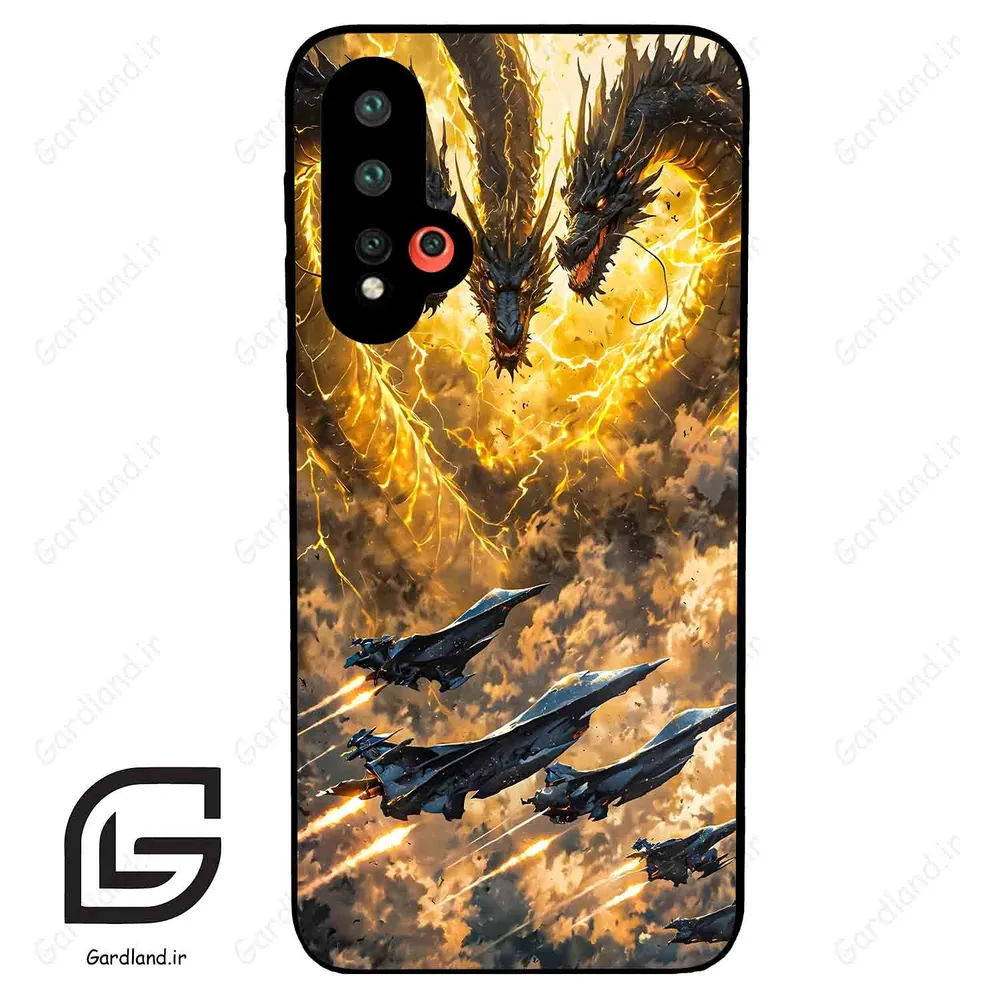 قاب گوشی هوآوی نوا 5 (Huawei Nova 5-5Pro ) طرح گودزیلا کد 2377