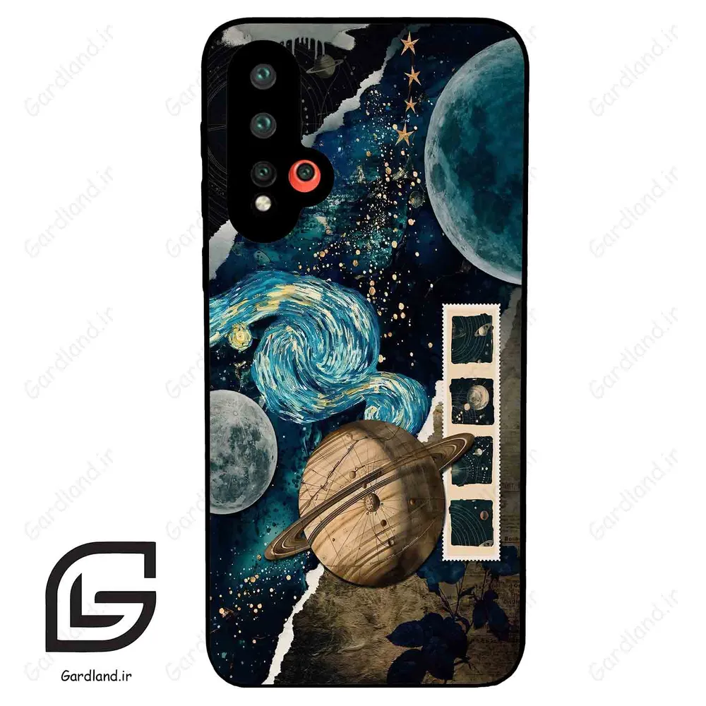 قاب گوشی هوآوی نوا 5 (Huawei Nova 5-5Pro ) طرح کهکشان کد 2401