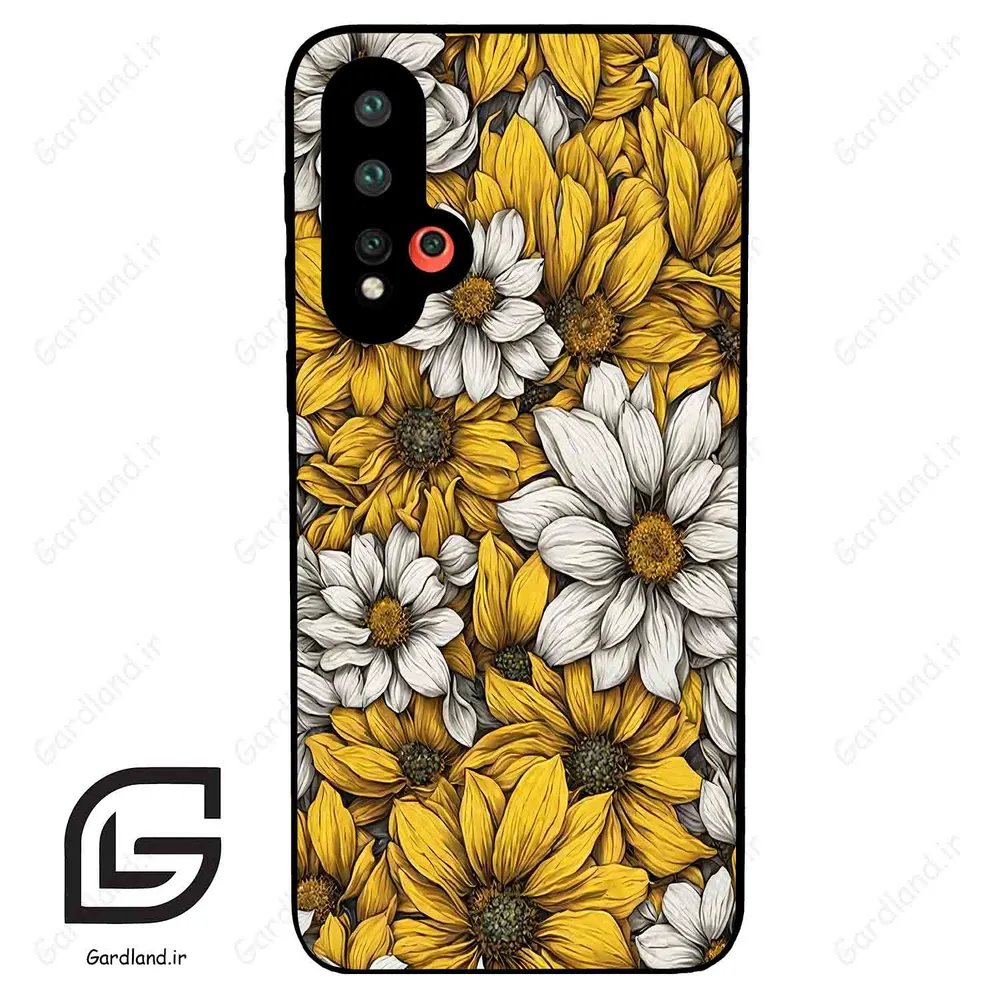 قاب گوشی هوآوی نوا 5 (Huawei Nova 5-5Pro ) طرح گل کد 2402