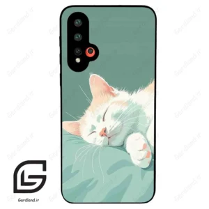 قاب گوشی هوآوی نوا 5 (Huawei Nova 5-5Pro ) طرح گربه کد 2403