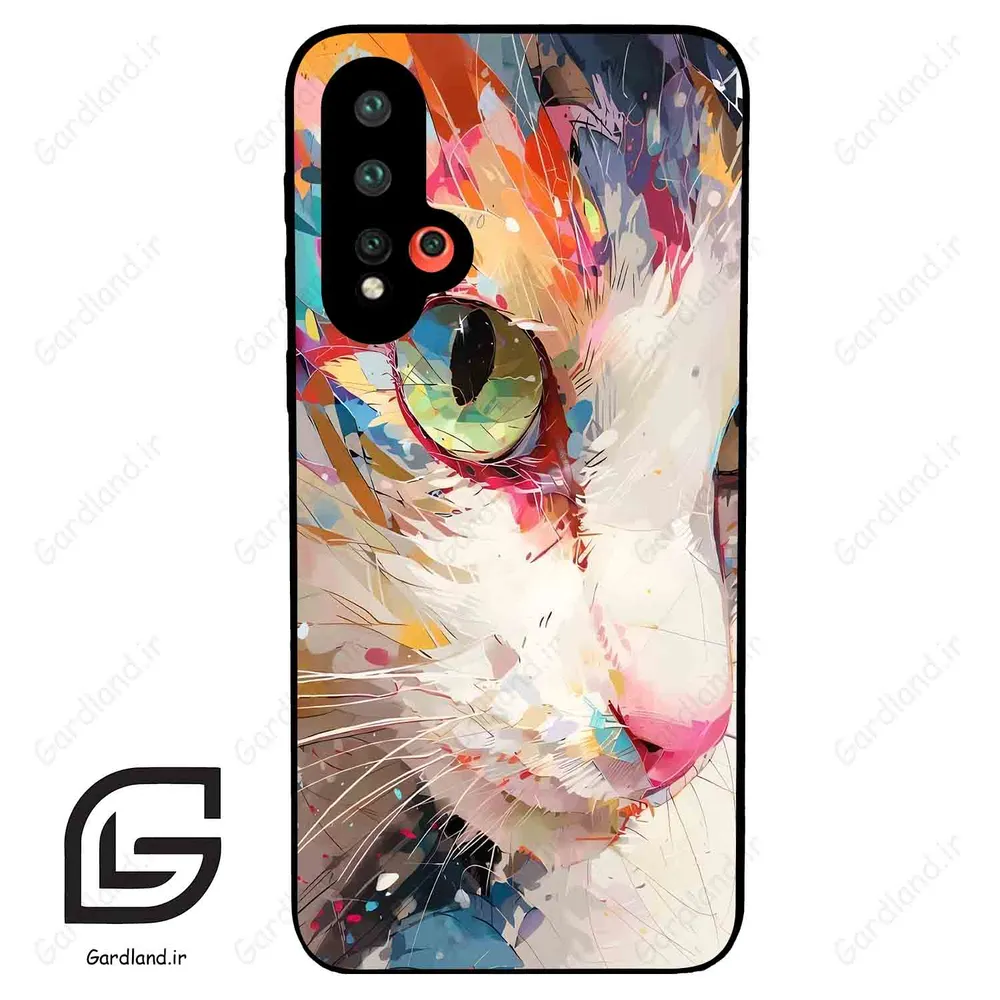 قاب گوشی هوآوی نوا 5 (Huawei Nova 5-5Pro ) طرح گربه کد 2437