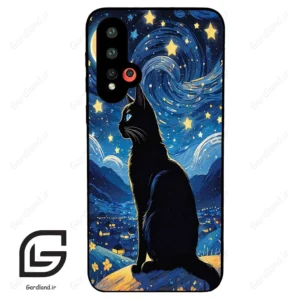 قاب گوشی هوآوی نوا 5 (Huawei Nova 5-5Pro ) طرح گربه کد 2438