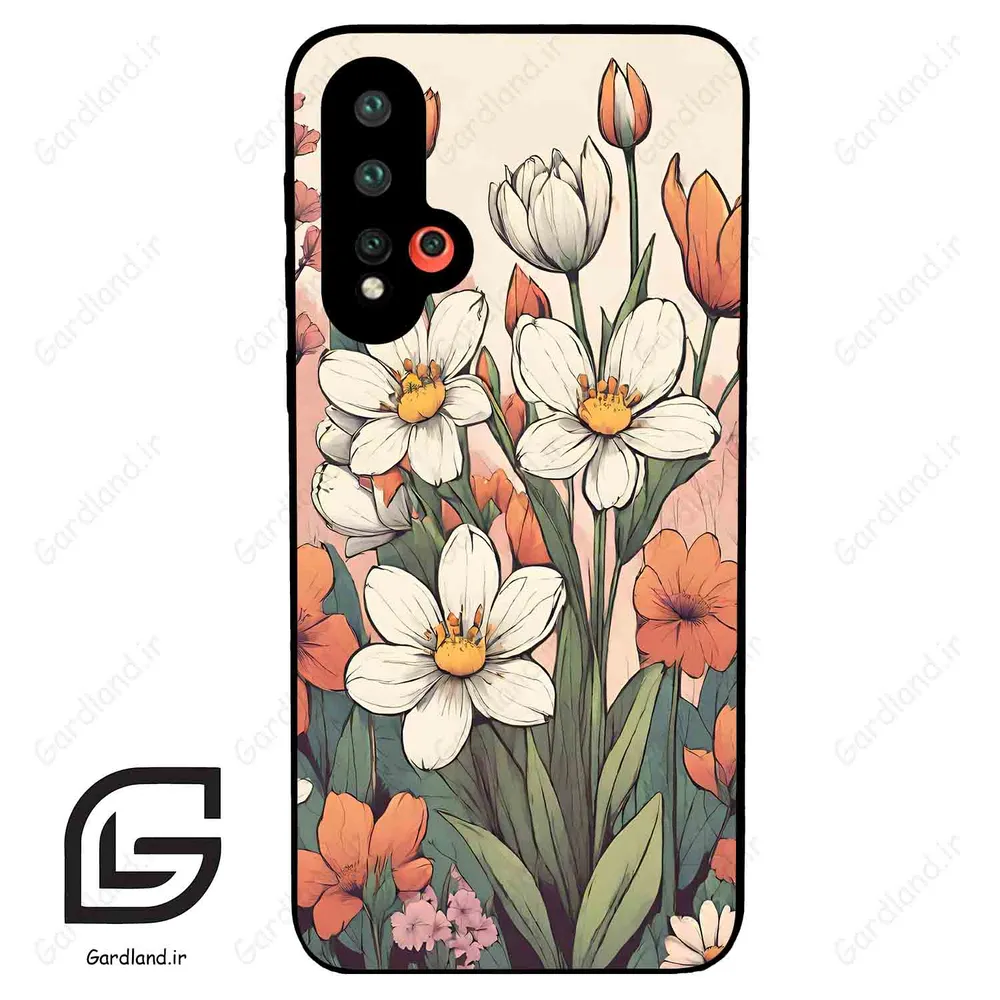 قاب گوشی هوآوی نوا 5 (Huawei Nova 5-5Pro ) طرح گل کد 2475