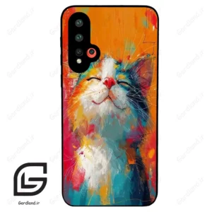 قاب گوشی هوآوی نوا 5 (Huawei Nova 5-5Pro ) طرح گربه کد 2489