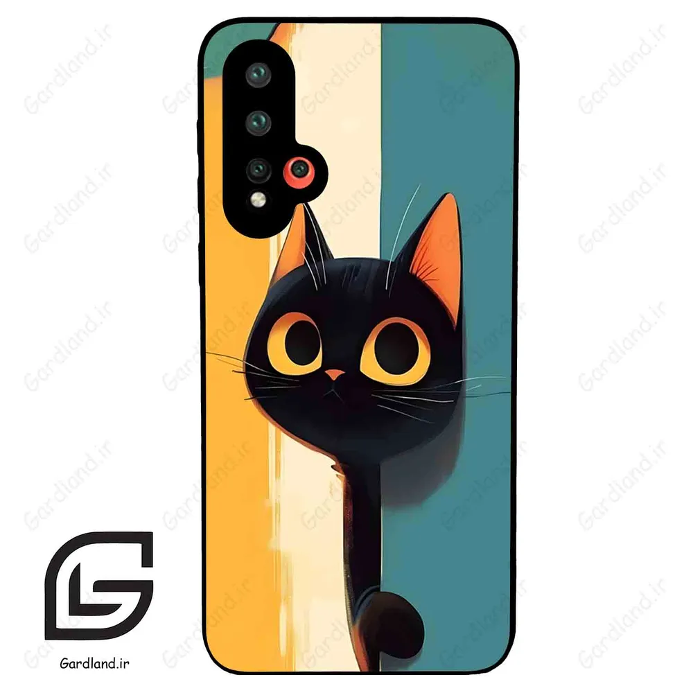 قاب گوشی هوآوی نوا 5 (Huawei Nova 5-5Pro ) طرح گربه کد 2581