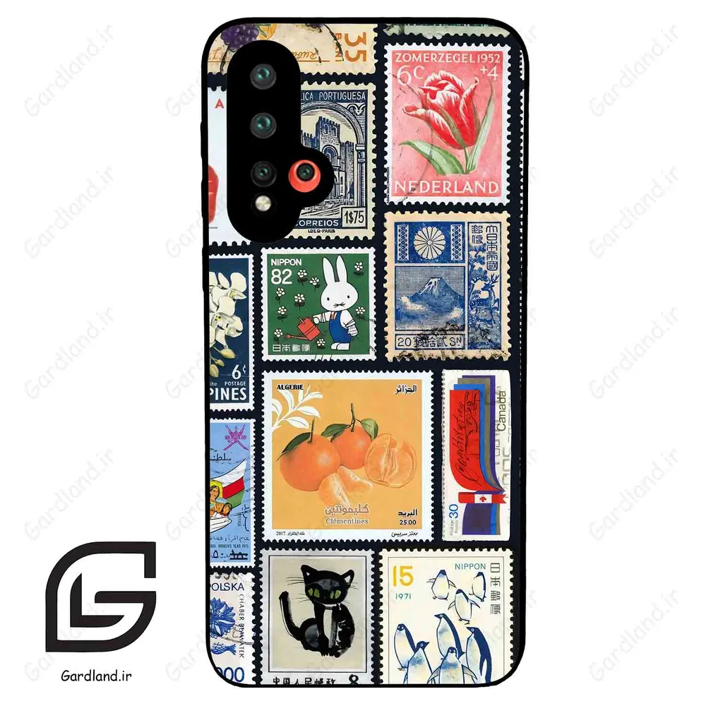 قاب گوشی هوآوی نوا 5 (Huawei Nova 5-5Pro ) طرح تمبر کد 2603