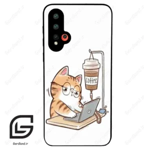 قاب گوشی هوآوی نوا 5 (Huawei Nova 5-5Pro ) طرح گربه کد 2617