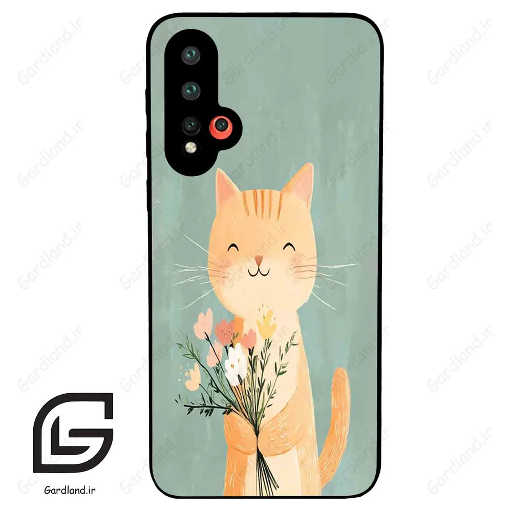قاب گوشی هوآوی نوا 5 (Huawei Nova 5-5Pro ) طرح گربه کد 2619