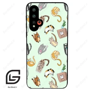 قاب گوشی هوآوی نوا 5 (Huawei Nova 5-5Pro ) طرح گربه کد 2622