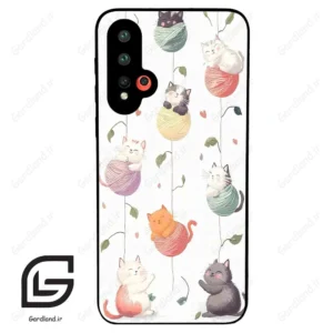 قاب گوشی هوآوی نوا 5 (Huawei Nova 5-5Pro ) طرح گربه کد 2633