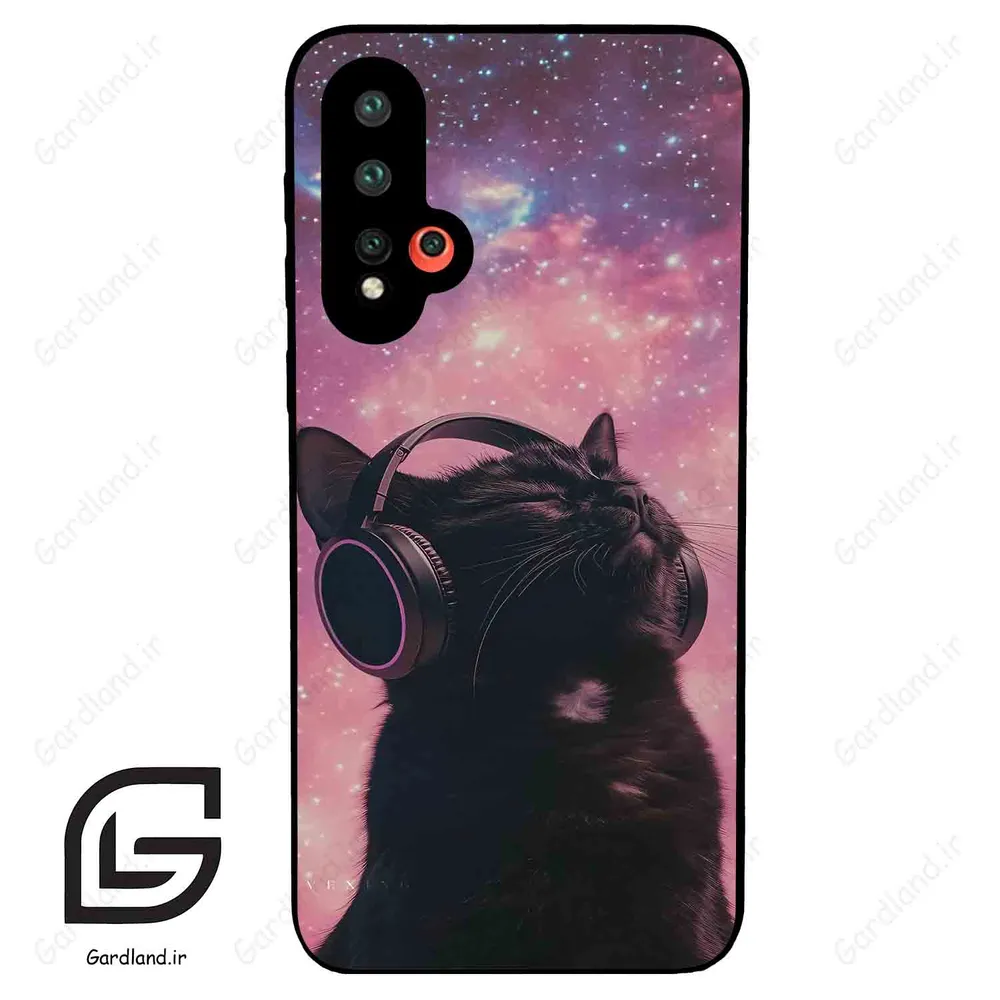 قاب گوشی هوآوی نوا 5 (Huawei Nova 5-5Pro ) طرح گربه کد 2641
