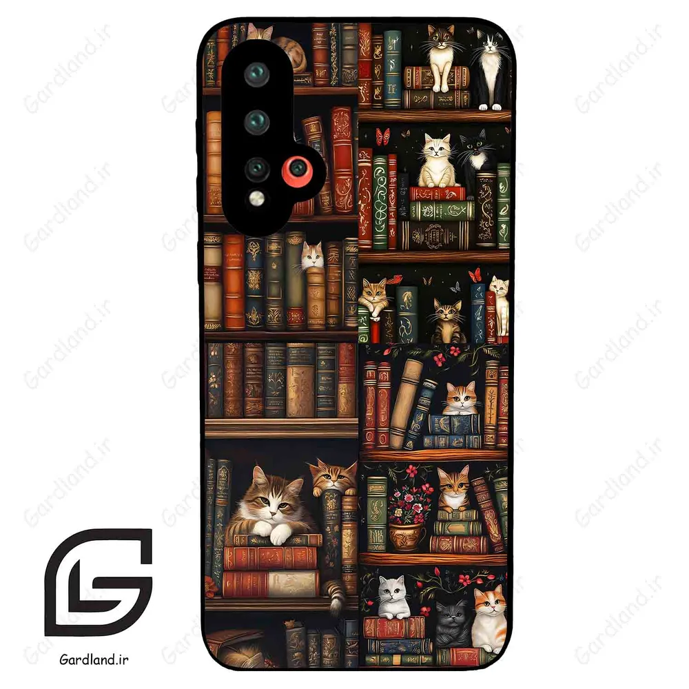 قاب گوشی هوآوی نوا 5 (Huawei Nova 5-5Pro ) طرح کتابخانه کد 2675