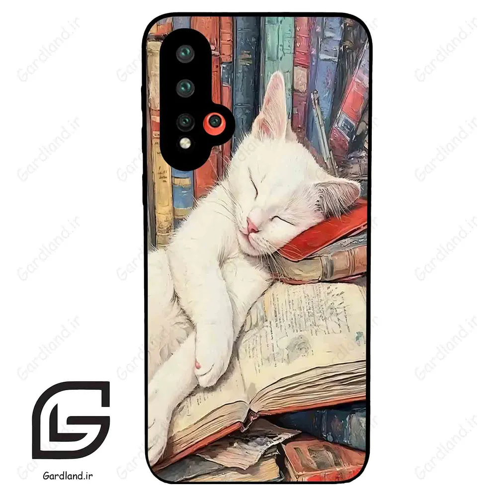 قاب گوشی هوآوی نوا 5 (Huawei Nova 5-5Pro ) طرح گربه کد 2758