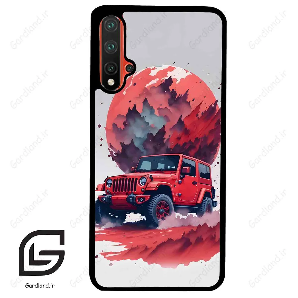 قاب گوشی هوآوی نوا 5Plus (Huawei Nova 5 Plus ) طرح ماشین کد 2221