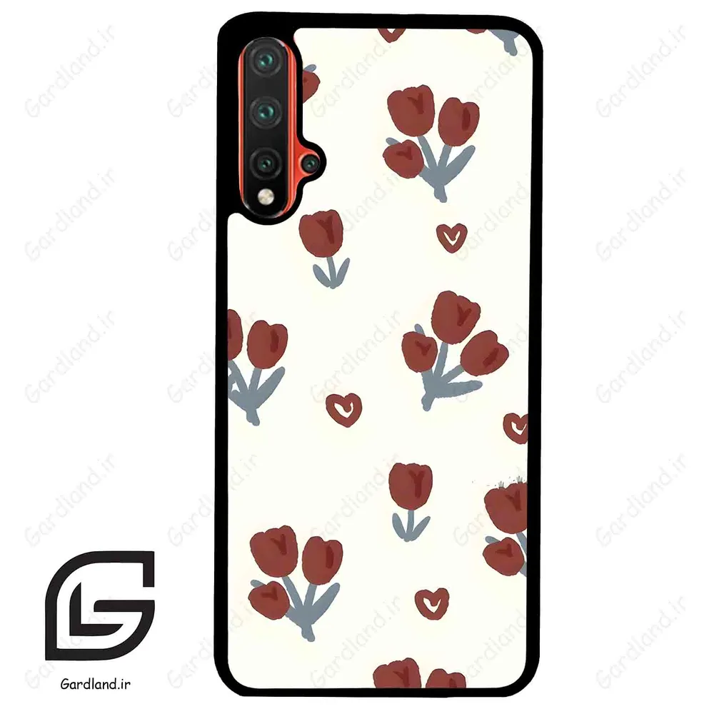 قاب گوشی هوآوی نوا 5Plus (Huawei Nova 5 Plus ) طرح گل کد 2252