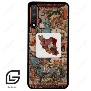 قاب گوشی هوآوی نوا 5Plus (Huawei Nova 5 Plus ) طرح نقشه ایران کد 2287