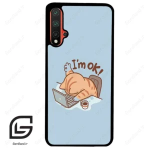 قاب گوشی هوآوی نوا 5Plus (Huawei Nova 5 Plus ) طرح گربه کد 2297