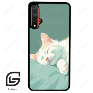 قاب گوشی هوآوی نوا 5Plus (Huawei Nova 5 Plus ) طرح گربه کد 2403
