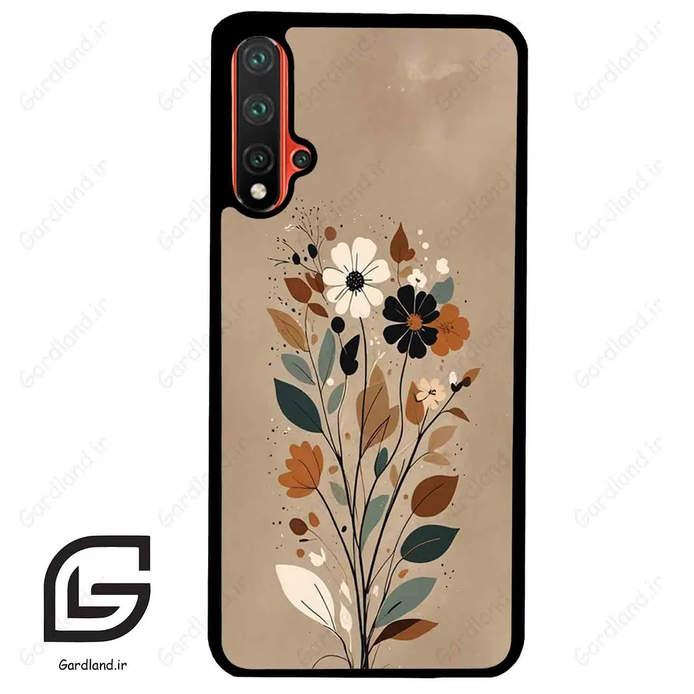 قاب گوشی هوآوی نوا 5Plus (Huawei Nova 5 Plus ) طرح گل کد 2436