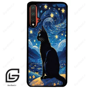 قاب گوشی هوآوی نوا 5Plus (Huawei Nova 5 Plus ) طرح گربه کد 2438