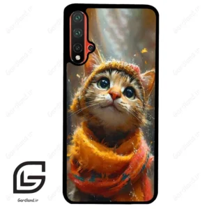 قاب گوشی هوآوی نوا 5Plus (Huawei Nova 5 Plus ) طرح گربه کد 2440