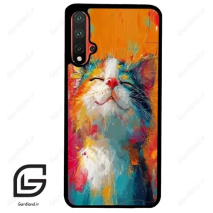قاب گوشی هوآوی نوا 5Plus (Huawei Nova 5 Plus ) طرح گربه کد 2489