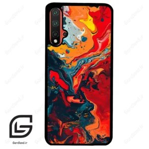 قاب گوشی هوآوی نوا 5Plus (Huawei Nova 5 Plus ) طرح ابرنگی کد 2490
