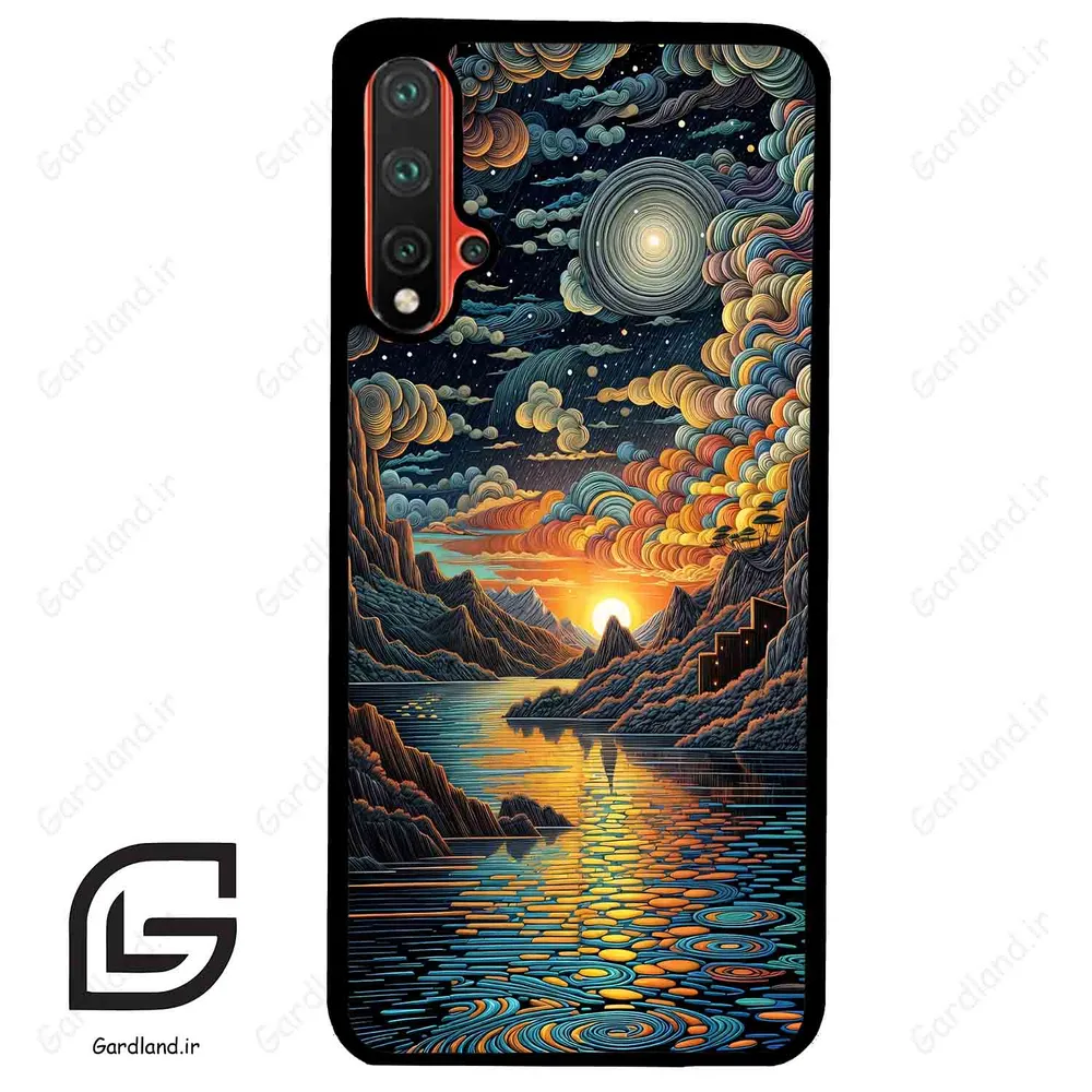 قاب گوشی هوآوی نوا 5Plus (Huawei Nova 5 Plus ) طرح نقاشی کد 2519