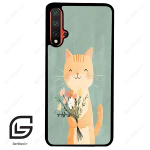 قاب گوشی هوآوی نوا 5Plus (Huawei Nova 5 Plus ) طرح گربه کد 2619