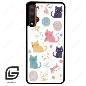 قاب گوشی هوآوی نوا 5Plus (Huawei Nova 5 Plus ) طرح گربه کد 2620