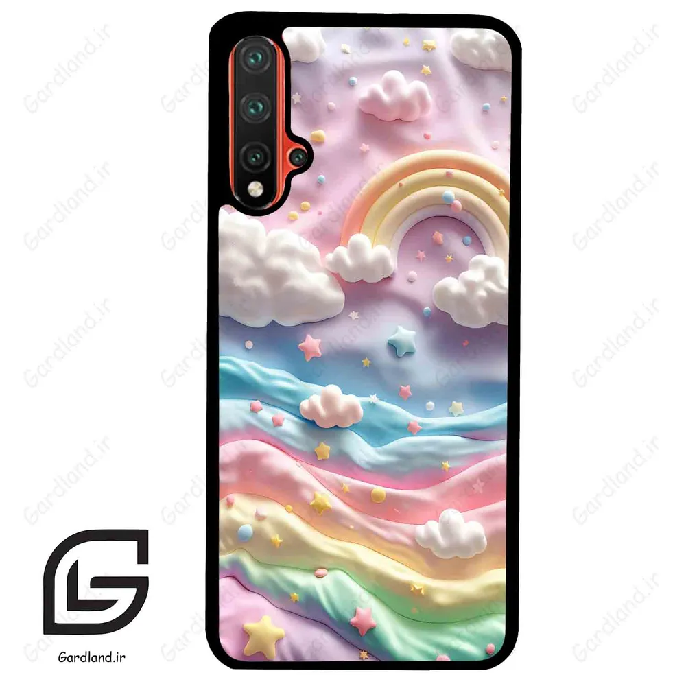 قاب گوشی هوآوی نوا 5Plus (Huawei Nova 5 Plus ) طرح رنگارنگ کد 2656