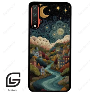 قاب گوشی هوآوی نوا 5Plus (Huawei Nova 5 Plus ) طرح دهکده کد 2736
