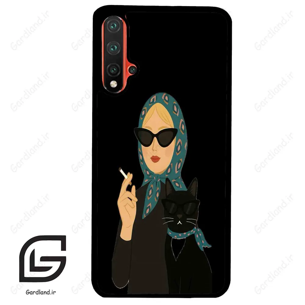 قاب گوشی هوآوی نوا 5Plus (Huawei Nova 5 Plus ) طرح خانومی کد 2810