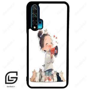 قاب گوشی هوآوی نوا 5T (Huawei Nova 5T ) طرح دخترانه کد 2027
