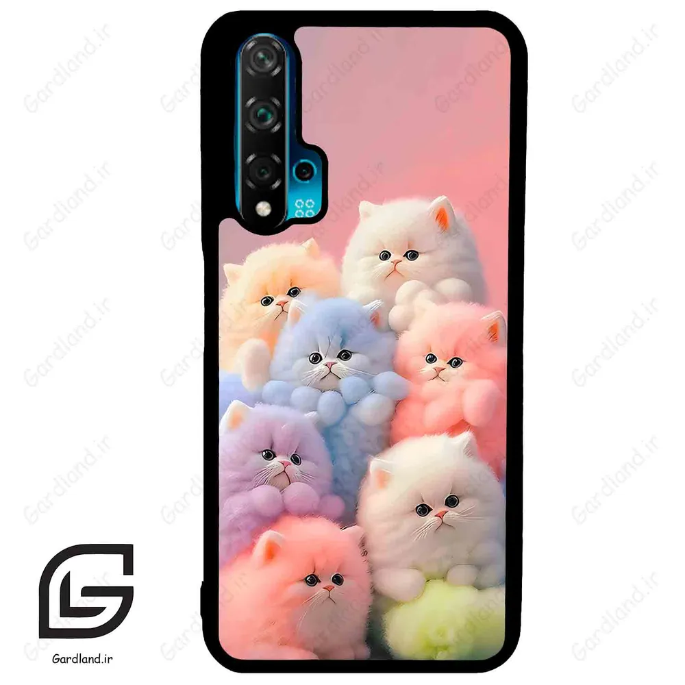 قاب گوشی هوآوی نوا 5T (Huawei Nova 5T ) طرح گربه کد 2073