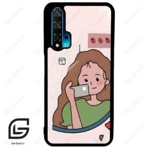 قاب گوشی هوآوی نوا 5T (Huawei Nova 5T ) طرح دخترانه کد 2141