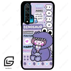 قاب گوشی هوآوی نوا 5T (Huawei Nova 5T ) طرح دایناسور کد 2155